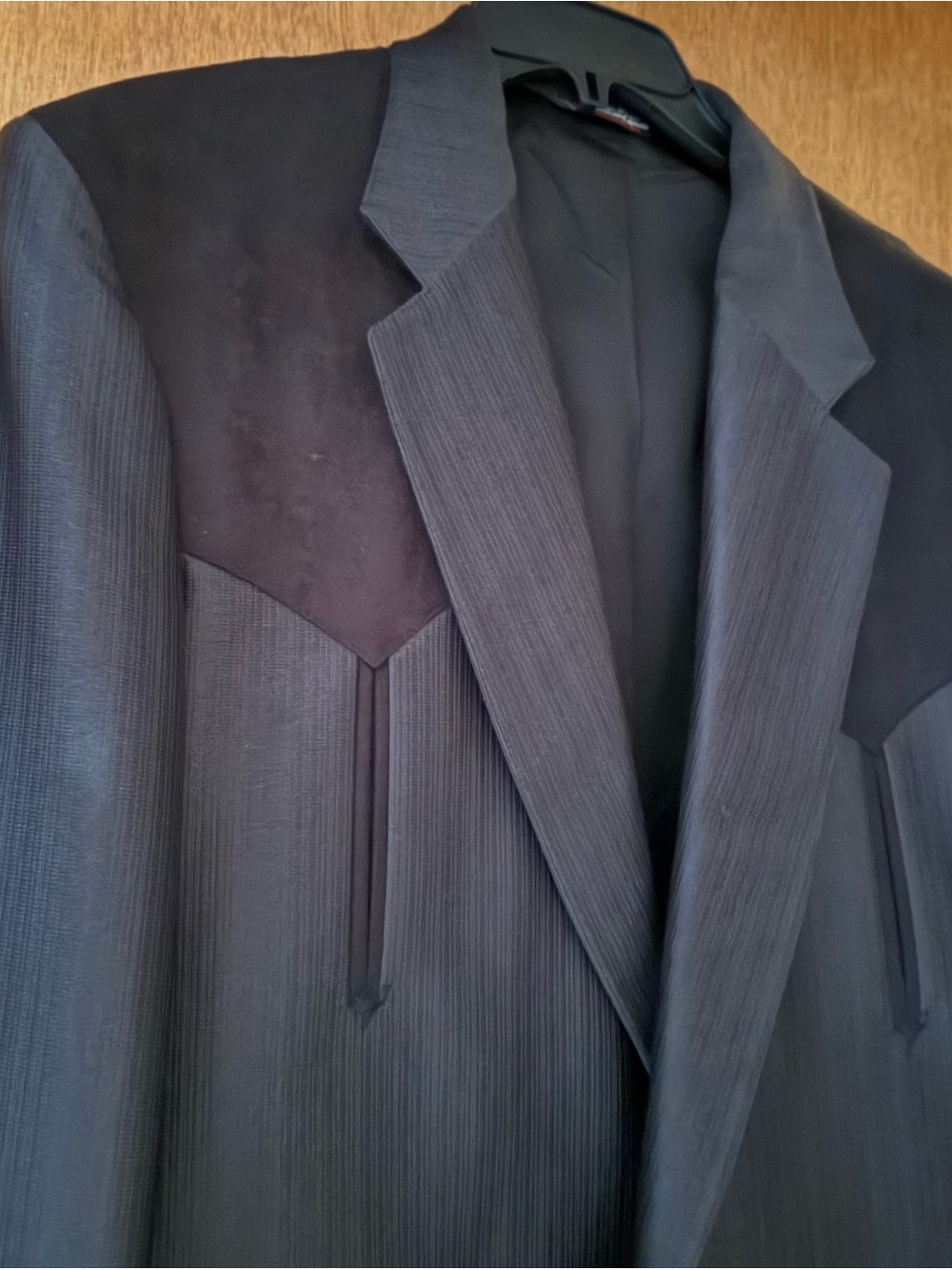 Men's Grey Notch Lapel Blazer - Classic Formal Jacket